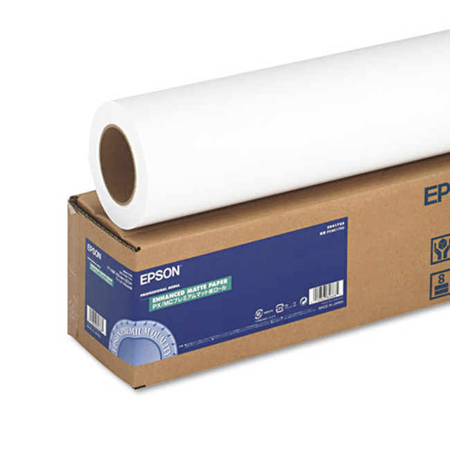 Epson 10mil Enhanced Matte Paper 64 X100 3 Core 1 Roll S042135