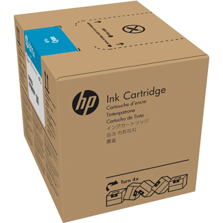 HP 871A 3L Cyan Latex Ink Cartridge (G0Y79D)